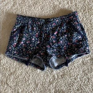Jolt floral print tie waist shorts